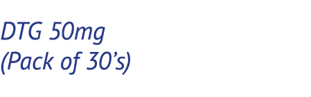 DTG 50mg (Pack of 30’s)