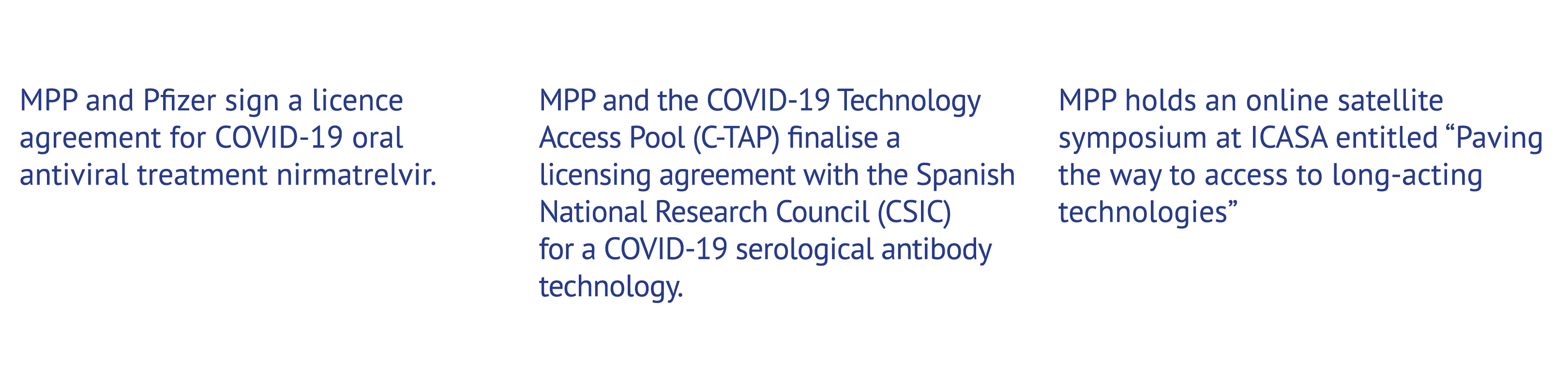 MPP and P zer sign a licence agreement for COVID 19 oral antiviral treatment nirmatrelvir. MPP and the COVID 19 Techn...