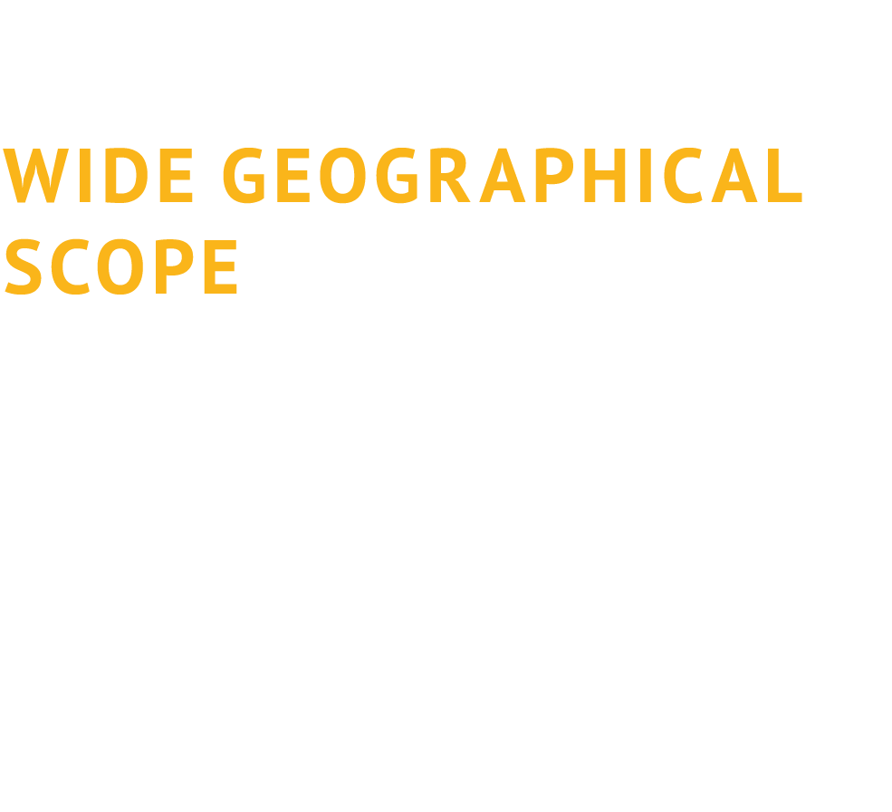 WIDE GEOGRAPHICAL SCOPE over 145 countries benefitting from MPP’s licences
