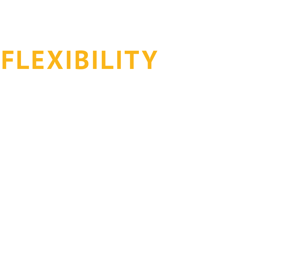 FLEXIBILITY to adapt to circumstances and achieve public health goals