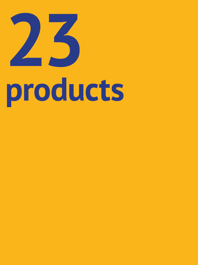 23 products