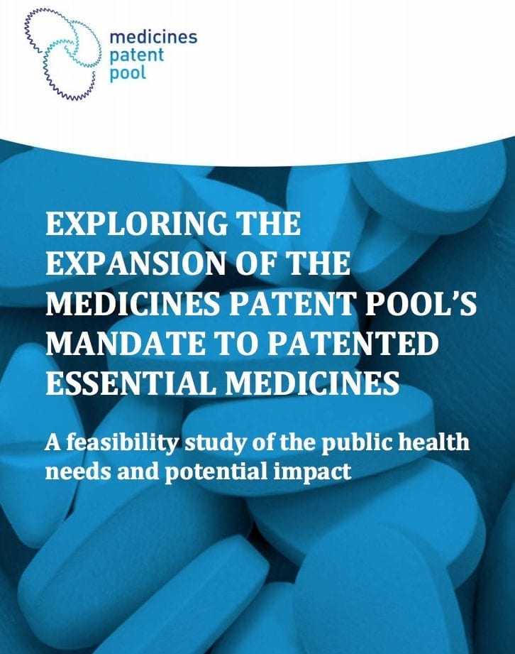 Expansion potentielle du mandat du MPP aux médicaments essentiels brevetés : Etude de faisabilité sur les besoins et impact possible en matière de santé publique (en anglais)