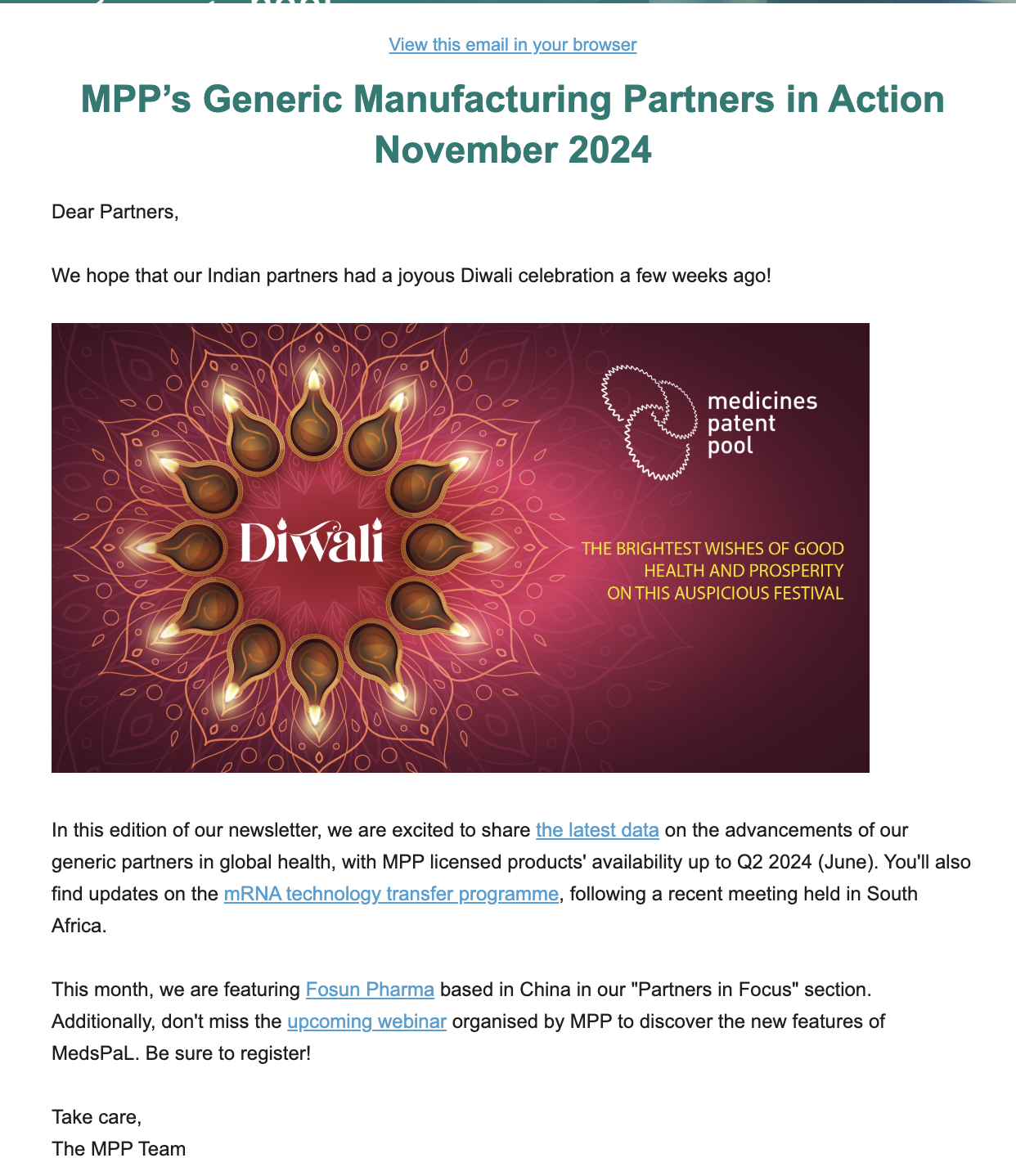 Generix Partners MPP’s Generic Manufacturing Partners In Action , November 2024 - MPP