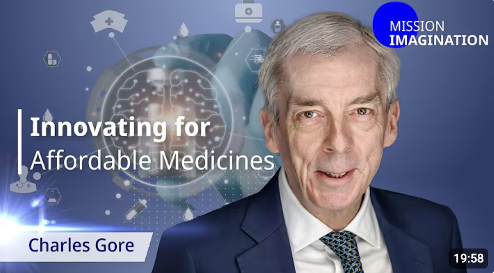 Affordable Medicines as Win-Win for All: Medicines Patent Pool’s Charles Gore | Mission Imagination